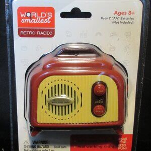 World's Smallest Retro Radio